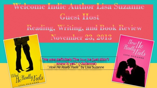 Welcome Indie Author Lisa Suzanne