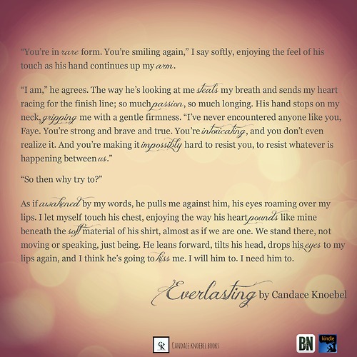 Everlasting book quote author candace knoebel